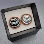 Timber Cufflinks | Koorie Tales | Another Waterway